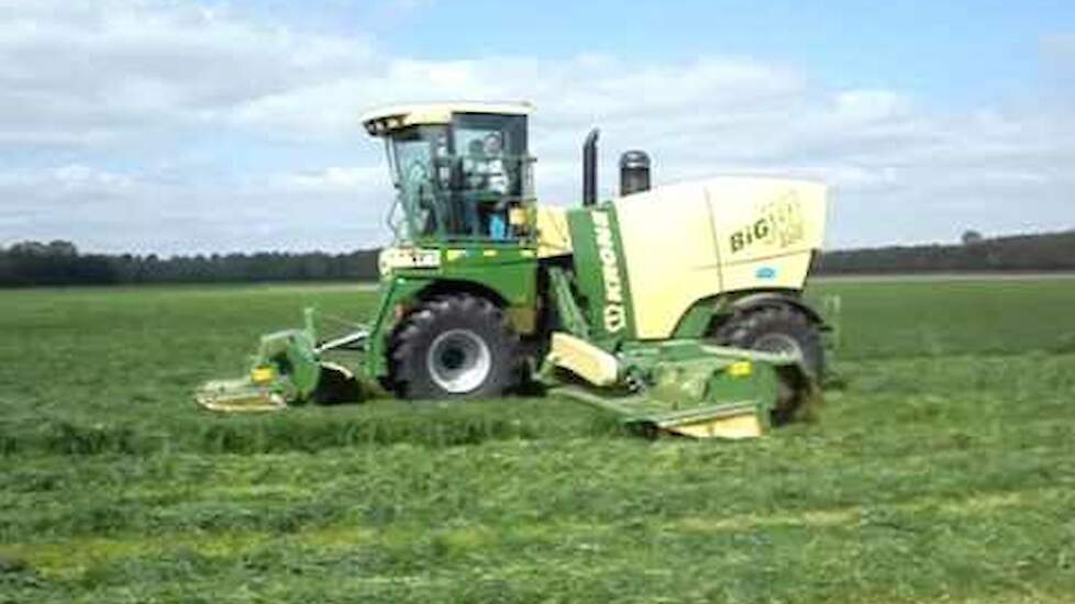 Krone BIG M 400 grasmaaien Trekkerweb