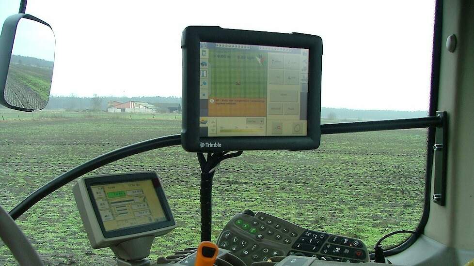 Trimble RTK GPS Agrometius Trekkerweb