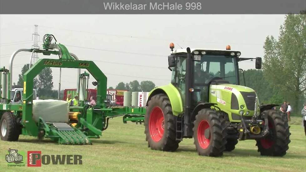 Wikkelaar McHale 998 - Graslanddemo 2012