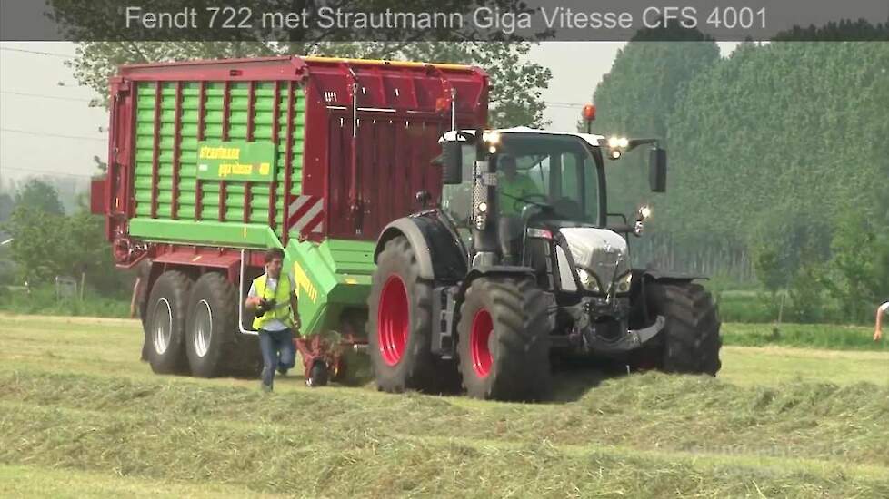 Fendt 722 met Strautmann Giga Vitesse CFS 4001
