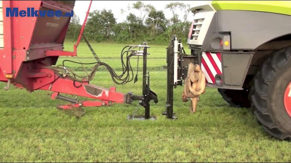 Nieuwe SIWI snelkoppeling voor hakselaar en trekker