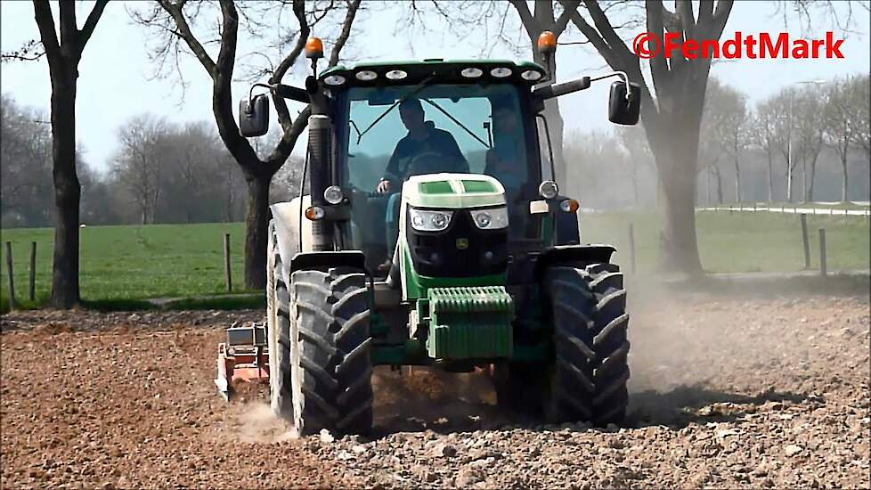 Staadegaard Demo John deere 6125R rotorkopeggen