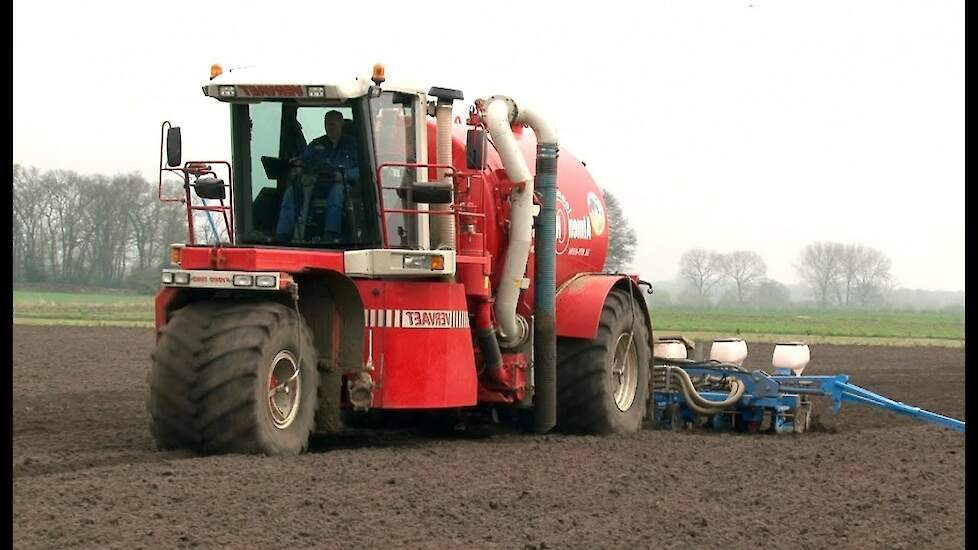 Stroken bemesten met Vervaet trike