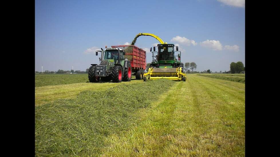 Loonbedrijf van Gaalen nieuwe John Deere 7450i Hakselaar trekkerweb