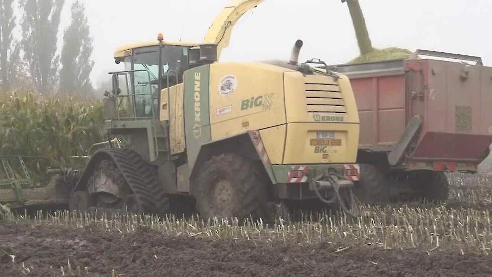 KRONE BiG X 700 Jan Lonneville op rupsen Trekkerweb