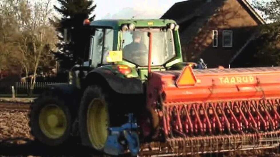 Wintertarwe zaaien met John Deere 6830 Trekkerweb