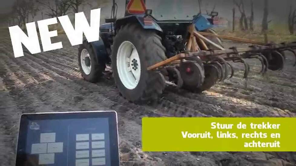 iPad Trekkerbesturing Controlled Steering (beta) Trekkerweb primeur