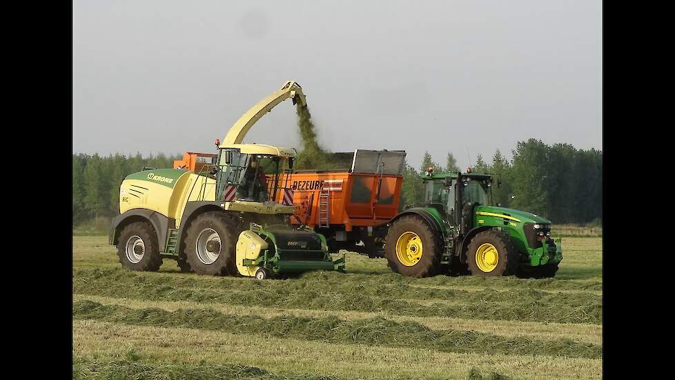 Eerste KRONE BiG X 580 in België bij Glenn van Loo in Vlaanderen Trekkerweb