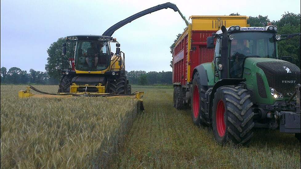 Puno Isaac Tog New Holland › Gehele Plant Silage (G.P.S.) door Loonbedrijf Maas Markelo |  Trekkerweb.nl - Mechanisatienieuws voor de landbouw en groensector