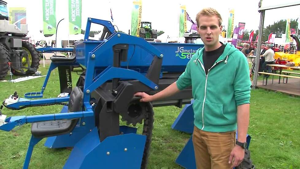 Stille elektrische selectiewagen van JG Metaal   ATH 2014 Trekkerweb