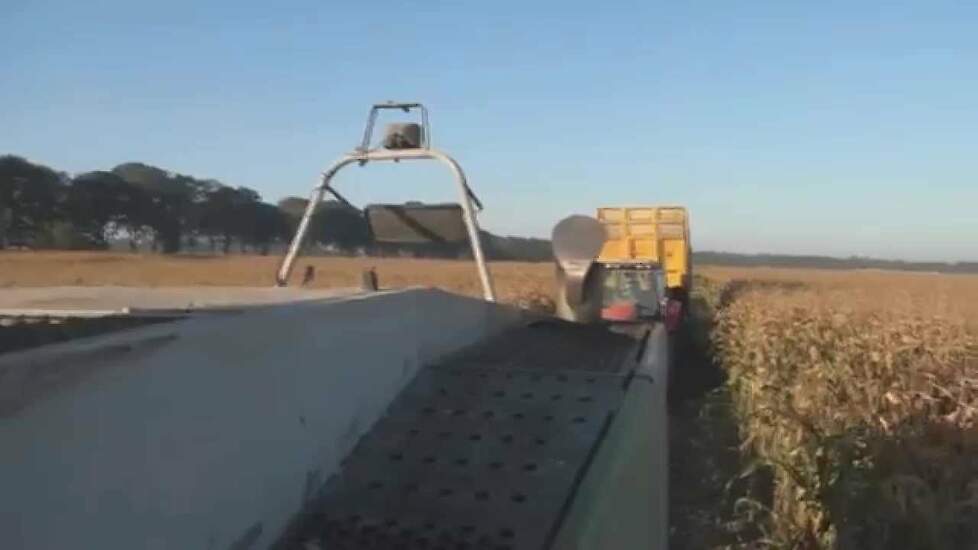 Mais hakselen met Claas Jaguar 840 Trekkerweb