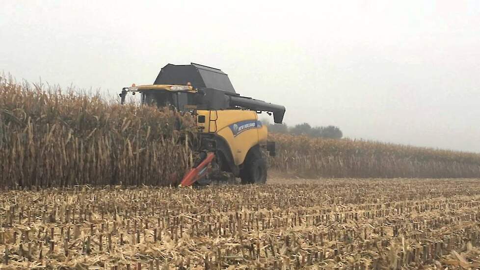 New Holland CR 8080 met New Holland geveerde rupsen -Trekkerweb