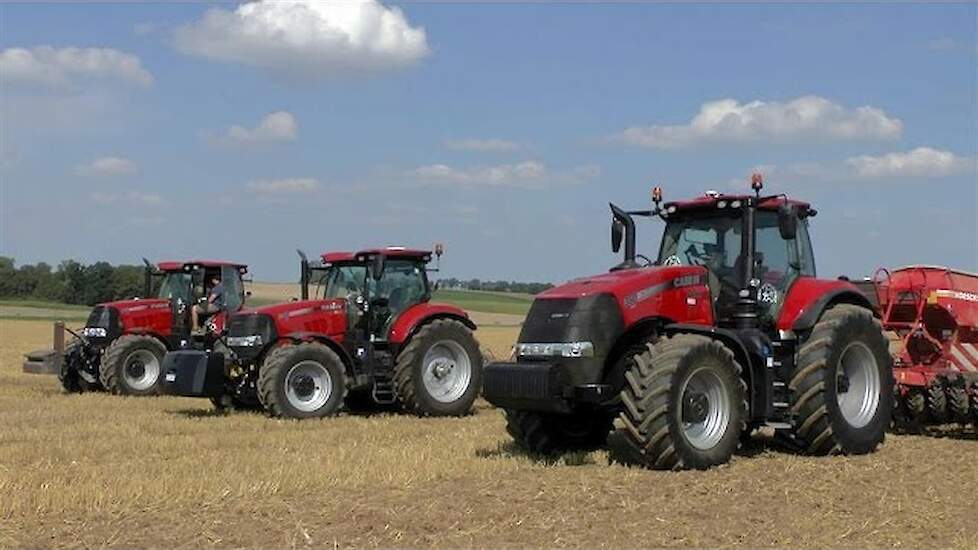 Demo nieuwe Case-IH Axial Flow 8240 en 7140 X-Flow in België Trekkerweb