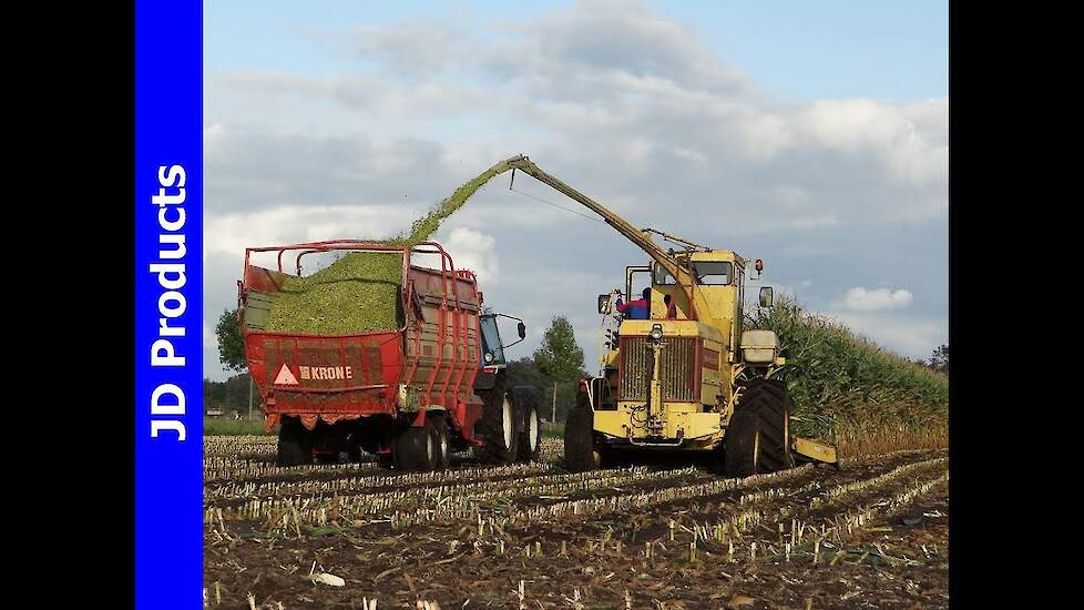 Mais/2014/New Holland 1900/Ford 6810/Maishakselen/Harvesting maize/Maisernte/van de Streek/Nunspeet