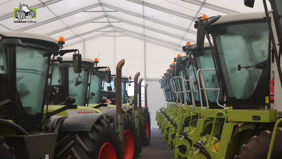 Agravis in Meppen DLD zo goed als klaar voor de komende showdagen Trekkerweb xerion,lexion fendt