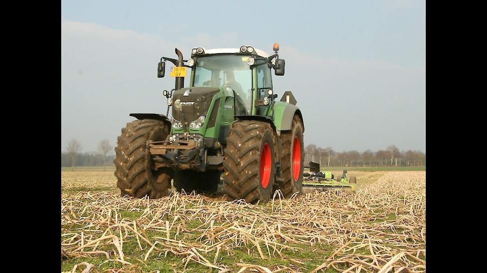 Schulte maakt korte metten met groenbemester Trekkerweb