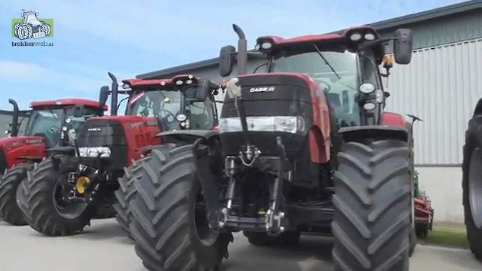 De eerste nieuwe Case-IH Puma trekkers gearriveerd bij MCV Valthermond Trekkerweb
