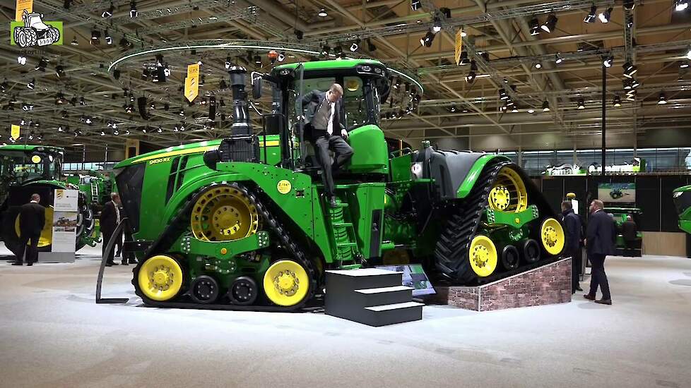 John Deere 9RX serie trekkers met veel vermogen en vier rupsbanden Trekkerweb