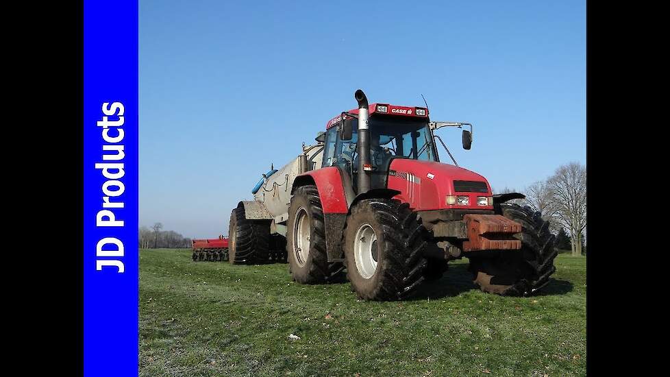 Case CS110/Mest injecteren/Injection slurry/Gülle ausbringen/Nunspeet/NL/2016/Joskin