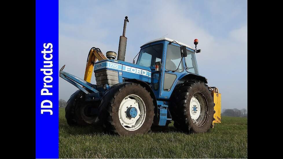 Ford 7710/Case International/Maaikorven/Ditch cleaning/van Engelen/Nunspeet/2016/Herder