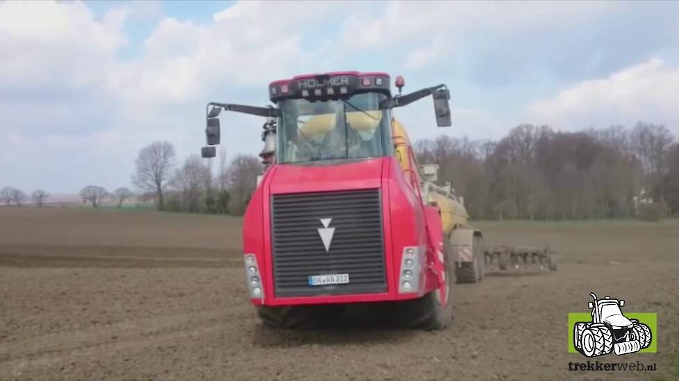 Holmer terra Variant 600 met Zunhammer 32,5 Kuub tank in Kroppenstedt Oost Duitsland Trekkerweb