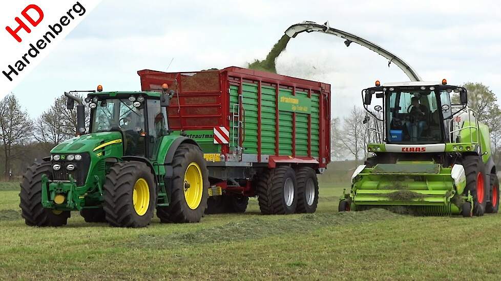 1ste Gras hakselen | 2016 | Grass silage | Fendt | John Deere | Claas | Schimmel Overberg B.V.