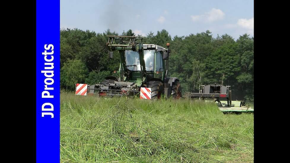Fendt Xylon 524/Vicon/Gras maaien/Mowing grass/Gras mähen/Ecoferm/Kroes/Uddel/2016