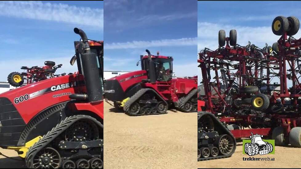 In Canada Saskatchewan staan de zaaimachines in de startblokken Trekkerweb