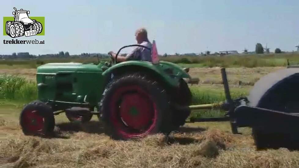 Trommelschudder uit 1956 en een Deutz uit 1966 Trekkerweb