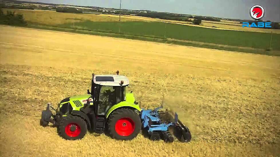 Actiebeelden van Fieldbird schijveneg van Rabe Trekkerweb