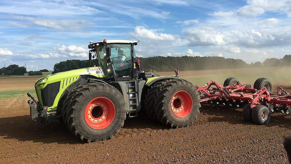 Praxis Tage Horsch in Duitsland Trekkerweb demonstration feldtag Tiger Leeb PT Maestro terrano