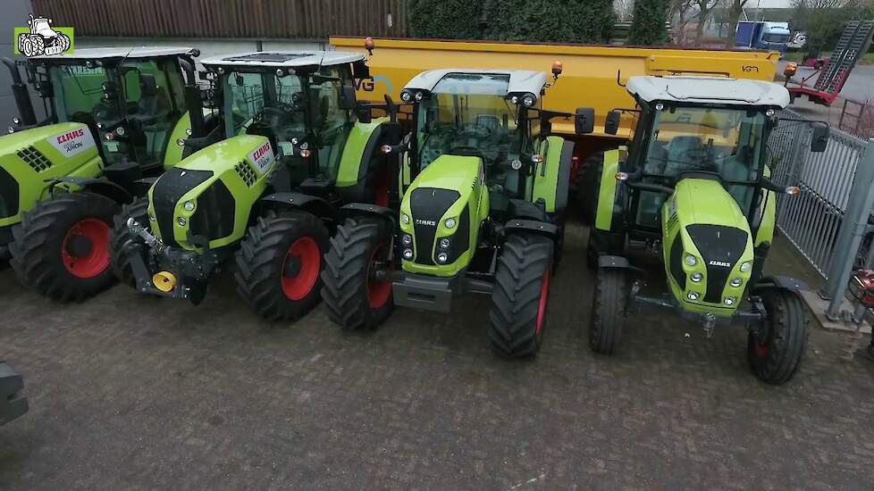 Voorbereidingen show Bart Agro Mechanisatie in Biddinghuizen Trekkerweb