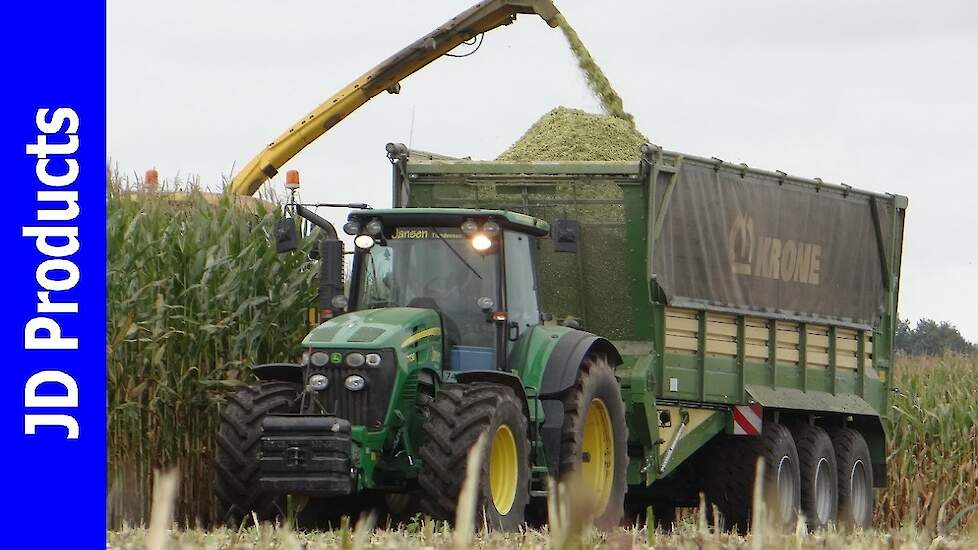 Mais/2016/NH FX50/Fendt 927/Krone TX560/Biogas/Jansen/Tiendeveen/Harvesting maize/Maisernte