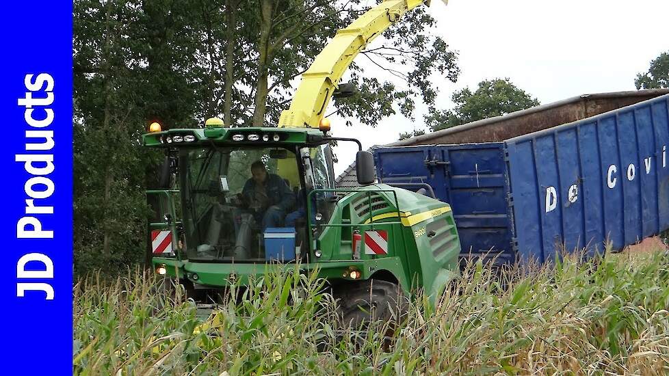 Mais/2016/NEW/John Deere 8400i/De Covik/Steenderen/Harvesting maize/Maisernte/NL