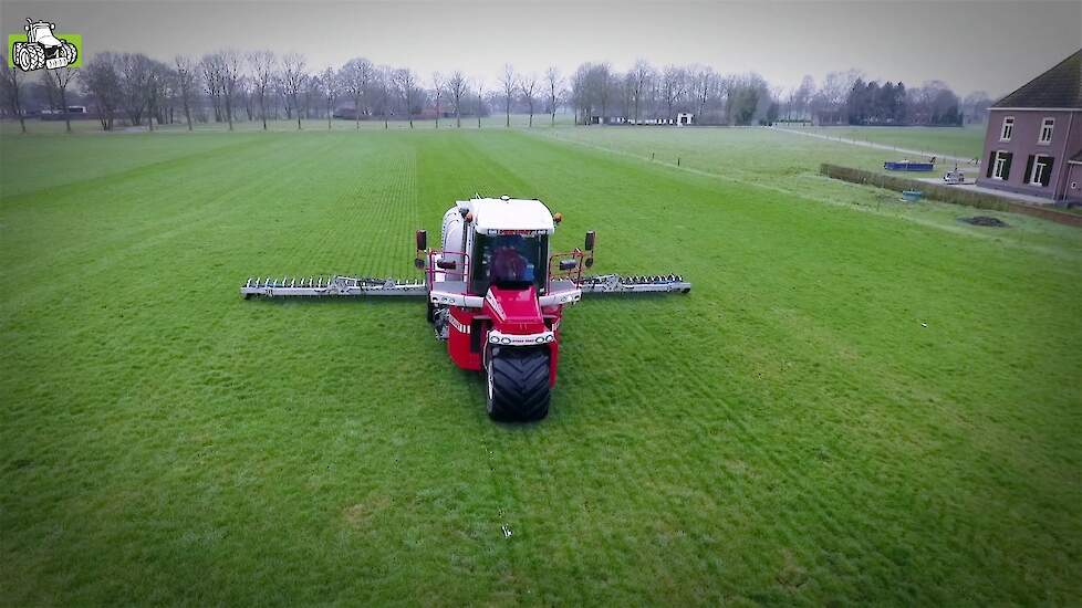 Vloeibare kunstmest bemesten met Vervaet Hydro Trike en Duport Trekkerweb