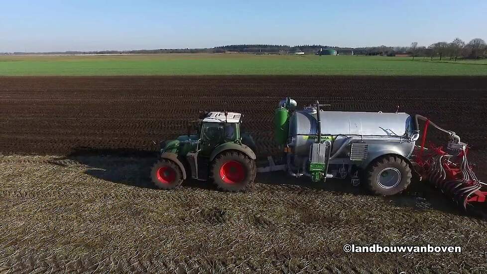 Bouwland injecteren - Loonbedrijf Kees de Gier