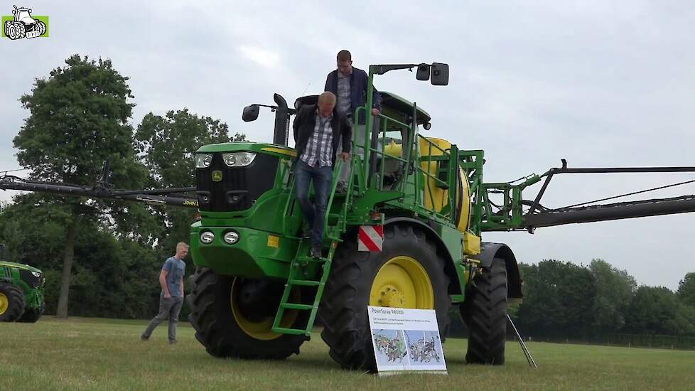 John Deere Europeesche PowrSpray in Duitsland met de nieuwe John Deere R4050i Trekkerweb