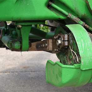 Deutz trekkers zoals deze D25 hadden een aparte aftakas voor de maaibalk.