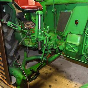 Een bijzonderheid van Deutz was de hydraulische bediening voor de maaibalk.