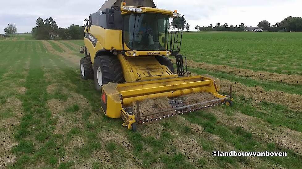 Graszaad combinen in Denemarken