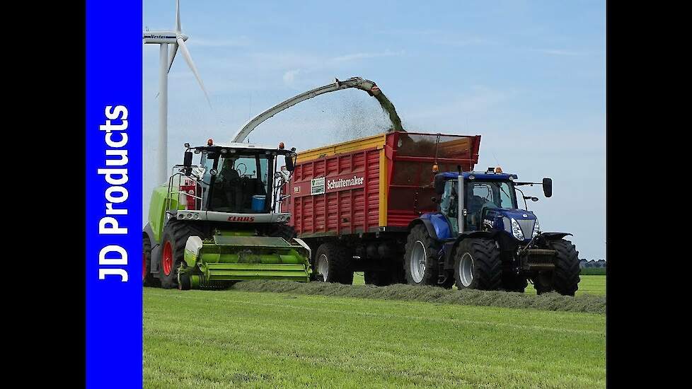 Claas Jaguar 940/Breure/de Waard/Gras hakselen/Grass silage/Gras häckseln/2017