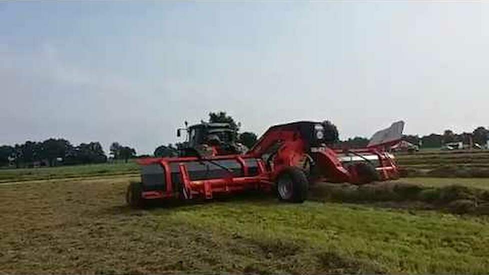De nieuwe Kuhn Merge Maxx 950 bandhark