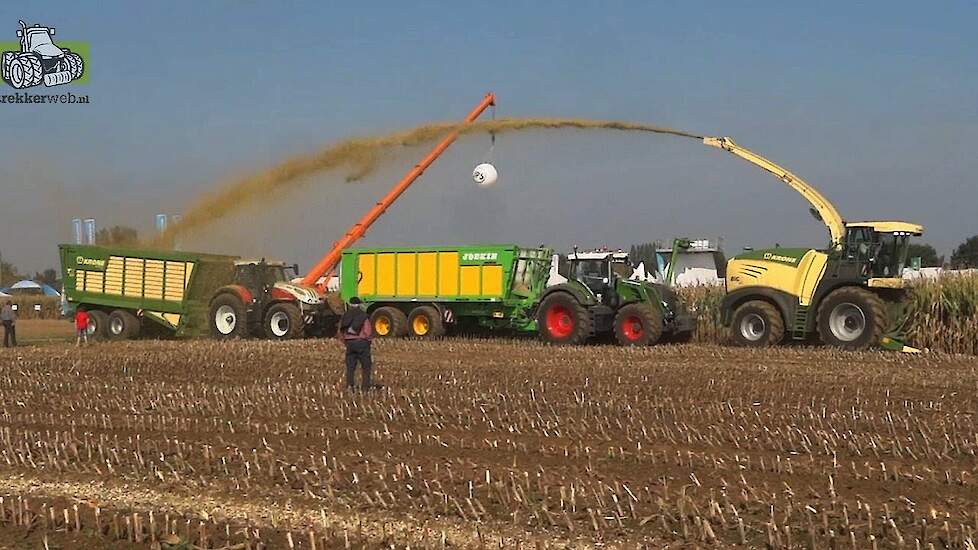 KRONE BiG X 580 met StreamControl    Trekkerweb
