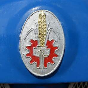 Het embleem van de Fordson Major.