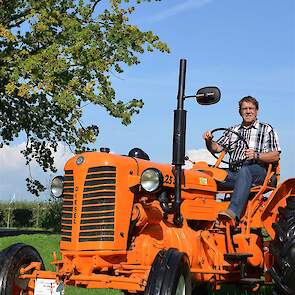 Als Lekkerkerker  moet kiezen is de Zetor zijn lievelingstrekker. 'Die is bovendien net zo oud als ik zelf, van 1948'.