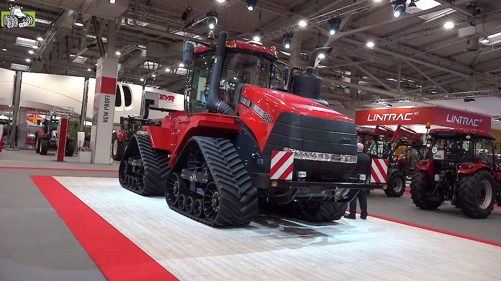 Case-IH met veel nieuws op de Agritechnica 2017 onder ander de Quadtrac CVX Trekkerweb