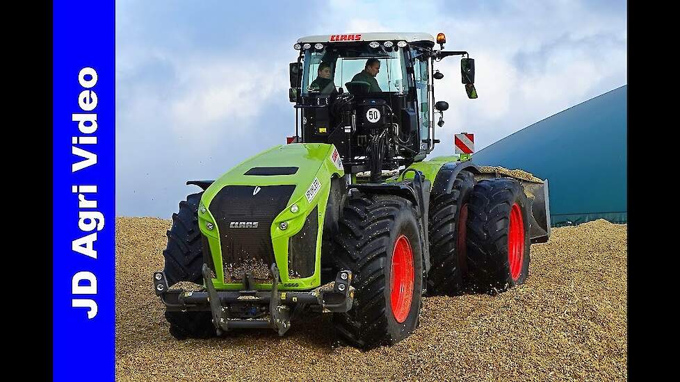 Mais hakselen 2017/Claas Xerion 4000+3800/Fendt 936/BGA/Fuhler/Harvesting maize/Maishäckseln