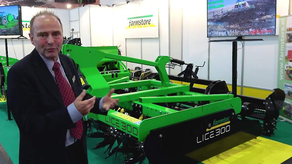 Grondbewerking met de Farmtec Lice 300 Trekkerweb