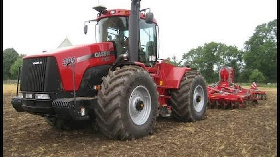 Case-IH Steiger 385 Horsch Tiger 4 MT Trekkerweb