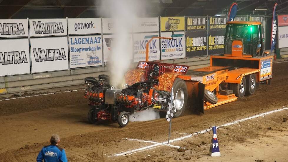 Indoor Tractor Pulling Zwolle 2018 Two Wheel Drive Modified Trekkerweb